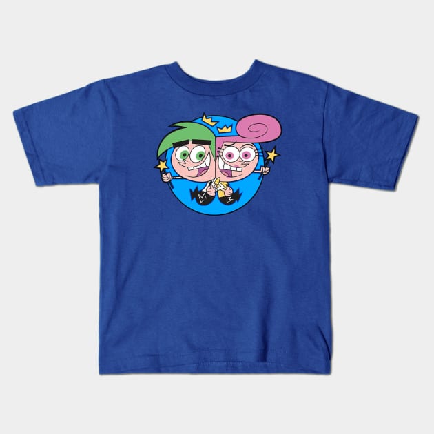 Cosmo And Wanda Kids T-Shirt by Kmush